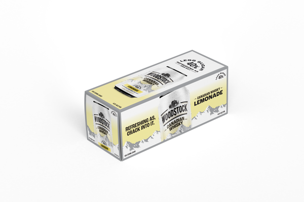 Woodstock Whiskey & Lemonade 4.8% 10 Pack Cans 330ml